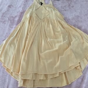 Romeo & Juliet Couture Light Yellow Kids Dress
